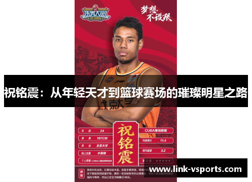 祝铭震：从年轻天才到篮球赛场的璀璨明星之路